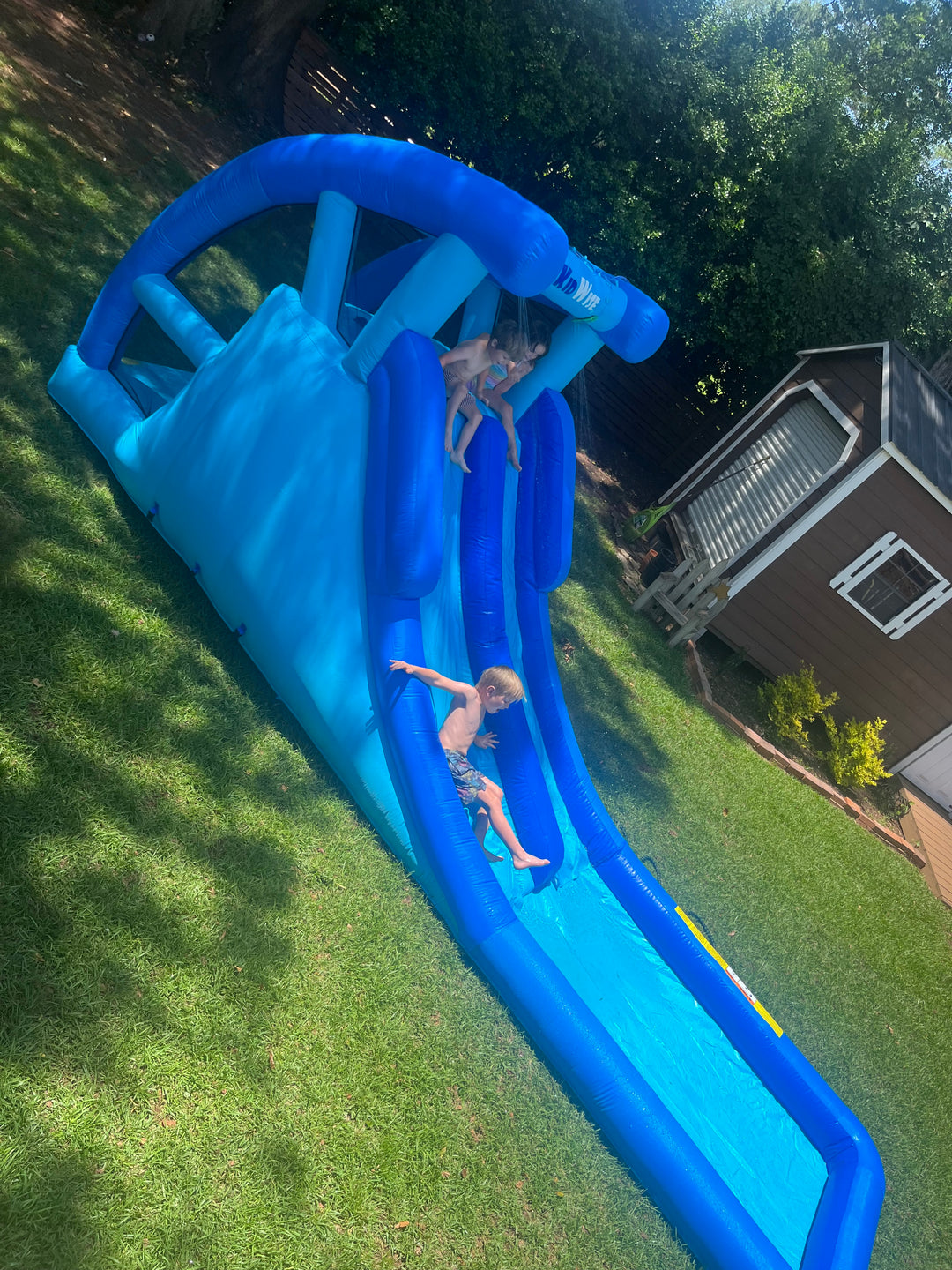 KidWise Double Water Slide