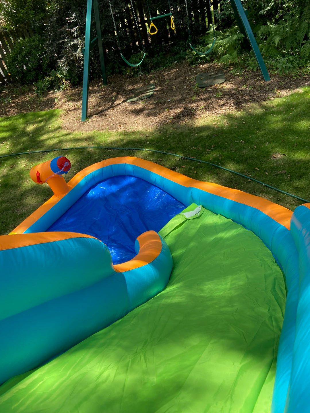 KidWise Splash Landing Waterslide With Water Cannon