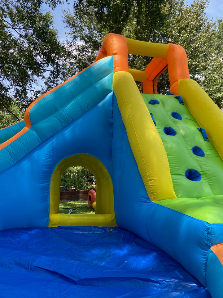 KidWise Splash Landing Waterslide With Water Cannon