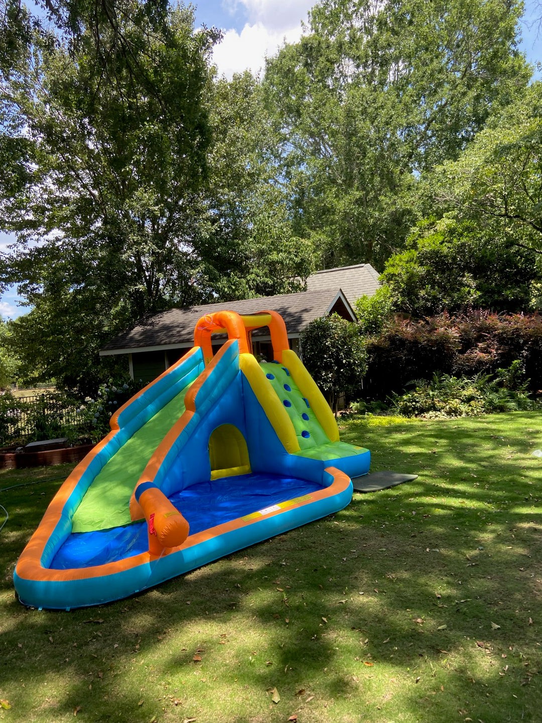 KidWise Splash Landing Waterslide With Water Cannon