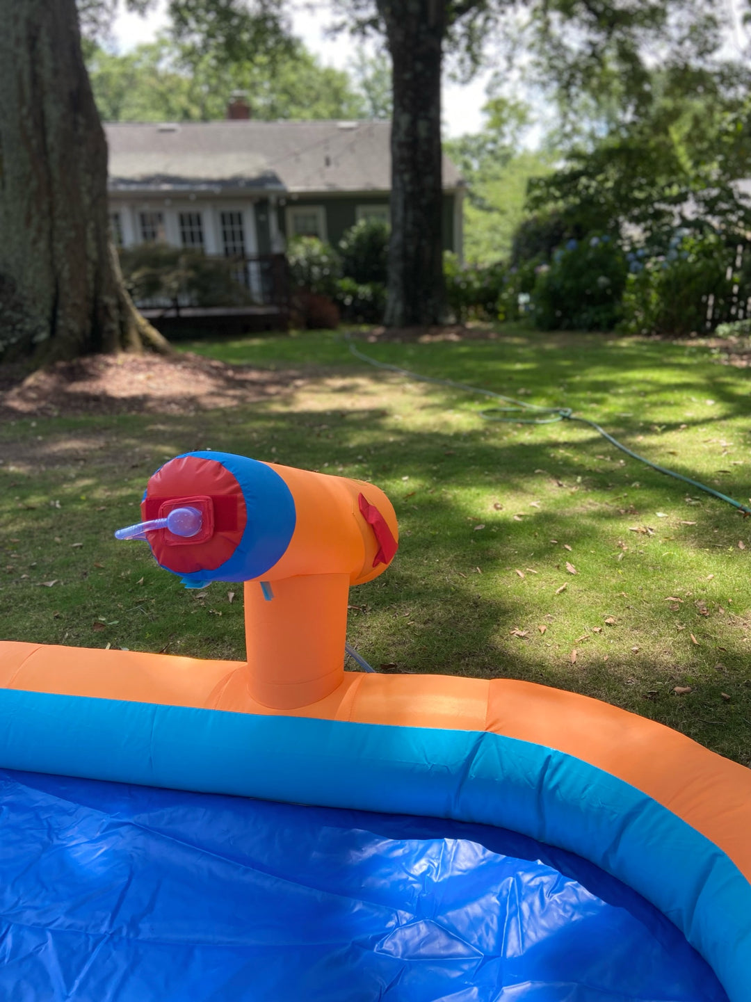 KidWise Splash Landing Waterslide With Water Cannon