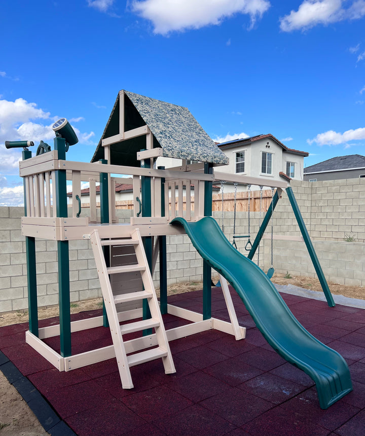 Wonder Wave Slide for a 5' Deck Height - Multiple Colors