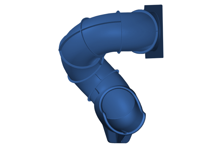 Premium Turbo Tube Slide - Multiple Colors and Deck Heights - Made in the USA