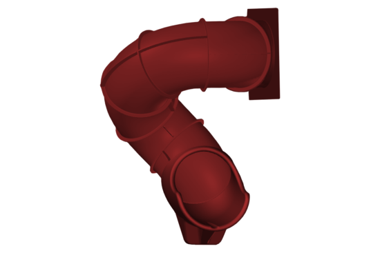 Premium Turbo Tube Slide - Multiple Colors and Deck Heights - Made in the USA