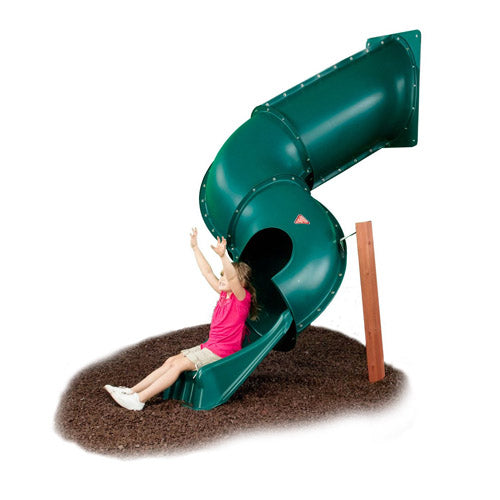 Tunnel Twister Slide - For 5' Playset Deck Height