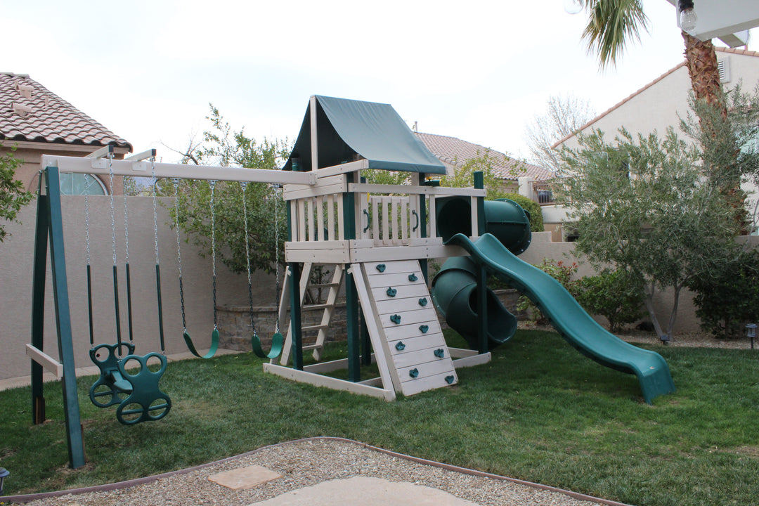 Wonder Wave Slide for a 5' Deck Height - Multiple Colors