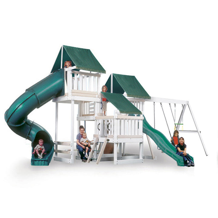 Congo Monkey Playset Package#4- White and Sand with Green Accessories
