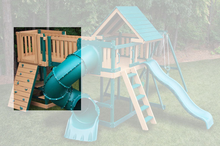 Congo Add-On Bridge & Tower - Attached to Congo #1 (not Included), Rockwall not included