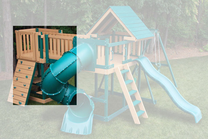 Congo Add-On Bridge & Tower - Attached to Congo #1 (not Included), Rockwall not included