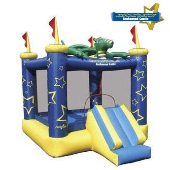 Draco The Magic Dragon Jumping Castle- Inflatable Bounce House