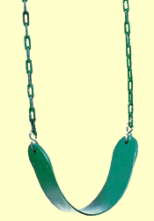Sling Swing with Chain -  Green