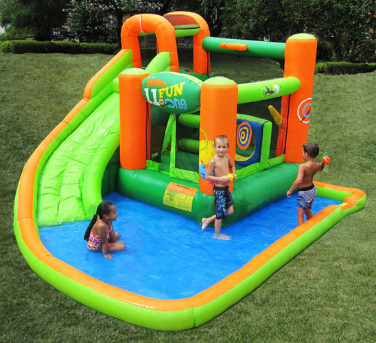 Endless Fun 11 in 1 Inflatable Bounce House and Water Slide