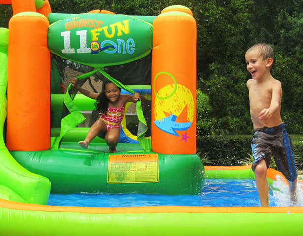 Endless Fun 11 in 1 Inflatable Bounce House and Water Slide