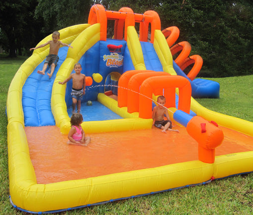 Summer Blast Water Park - Inflatable Water Slide 