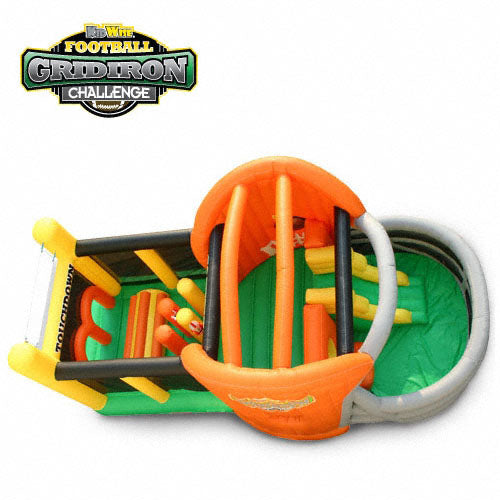 KidWise Gridiron Football Challenge Gameday Commercial Bounce House free shipping - KidWise Outdoors