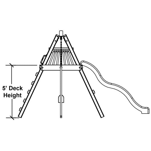 CONGO Swing'N Monkey - Deck Height