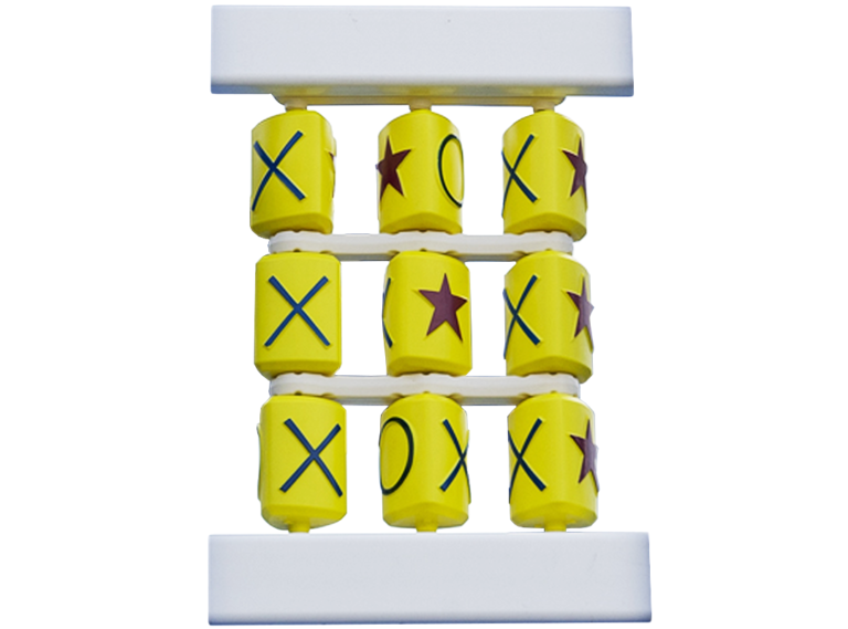 Tic-Tac-Toe Spinner Panel