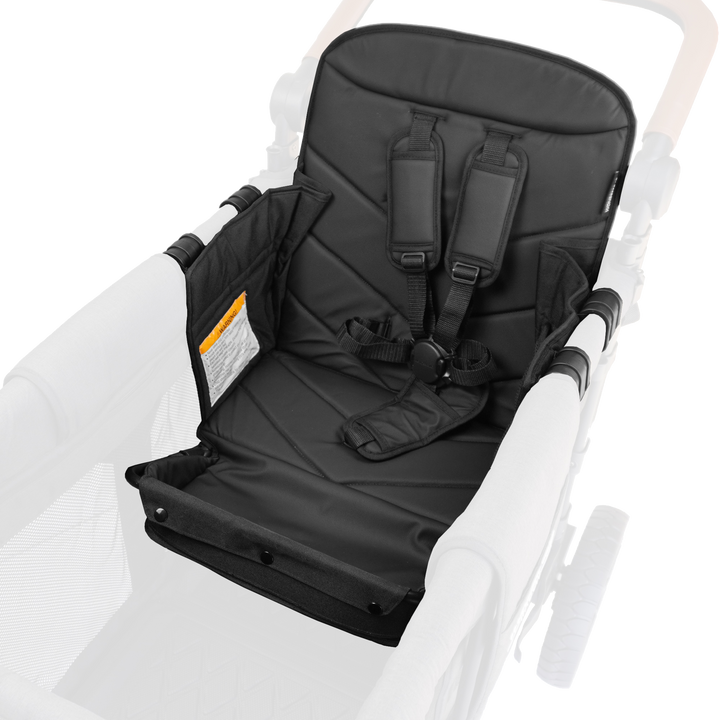 Premium Faux Leather Seat with Footrest (W Series)