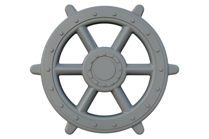 Ship's Wheel- Multiple Colors