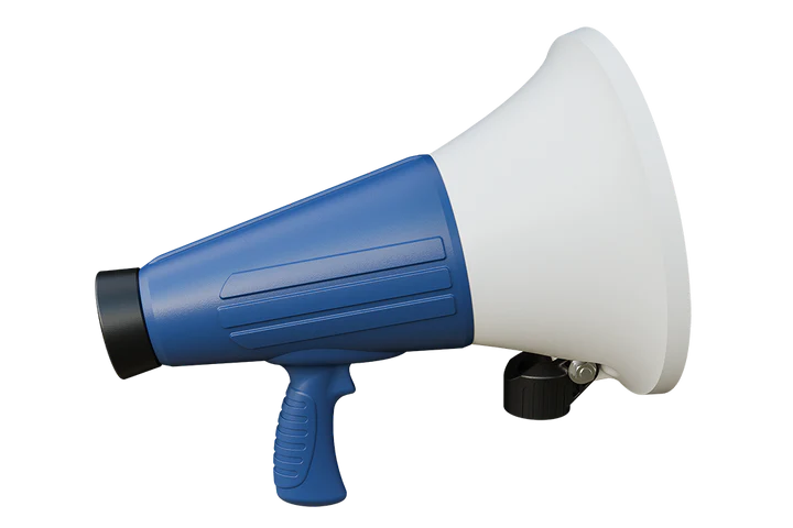Megaphone- Playset Accessory