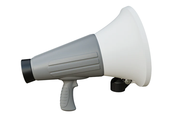 Megaphone- Playset Accessory