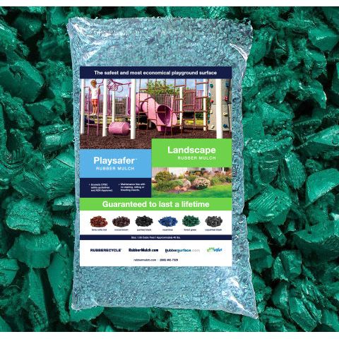 Playground Recycled Rubber Mulch-Multiple Colors
