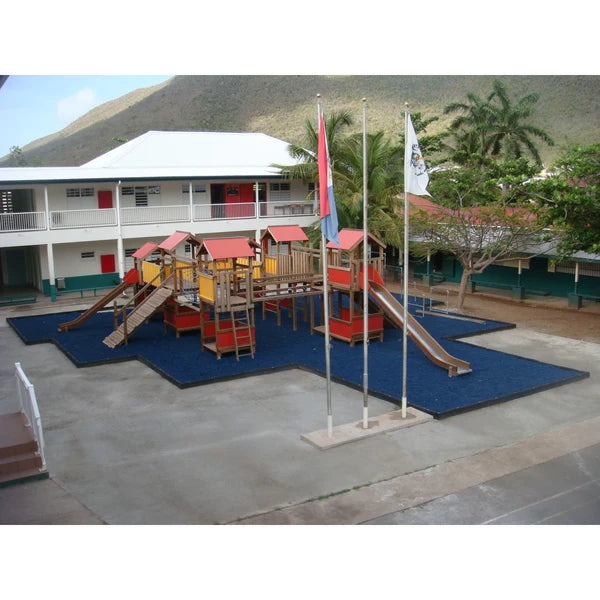Playground Recycled Rubber Mulch-Multiple Colors