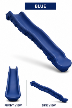 Scoop Wave Slide - Multiple Deck Heights & Colors