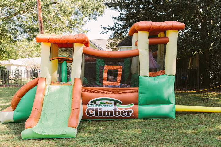 Open-Box  KidWise Clubhouse Climber Bouncer - Inflatable Bounce House