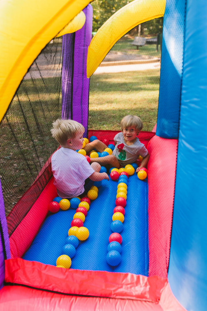 KidWise Lucky Rainbow Bouncer free shipping - KidWise Outdoors