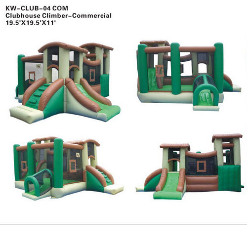 Commercial Kidwise Clubhouse Bouncer free shipping - KidWise Outdoors