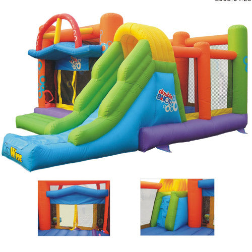 Double Shot Commercial Inflatable Bounce House
