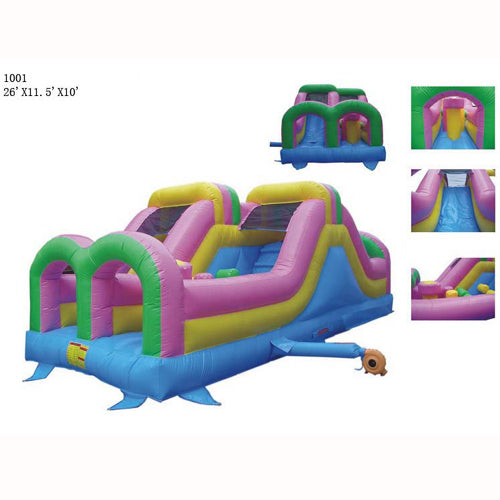 Commercial Grade 26' Double Challenger Slide free shipping - KidWise Outdoors