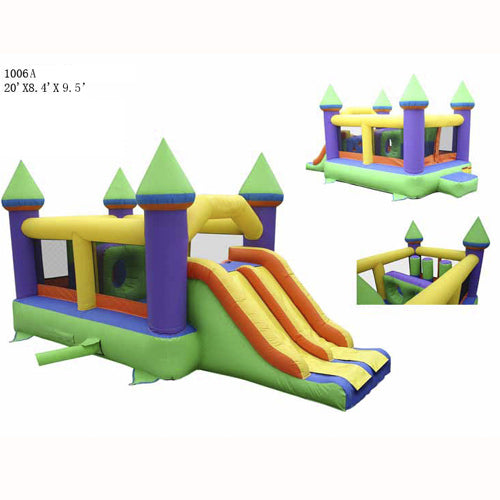 Commercial Grade Inflatable- Bounce and Slide Castle I free shipping - KidWise Outdoors