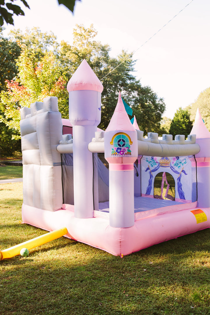KIDWISE Princess Enchanted Castle with Slide free shipping - KidWise Outdoors