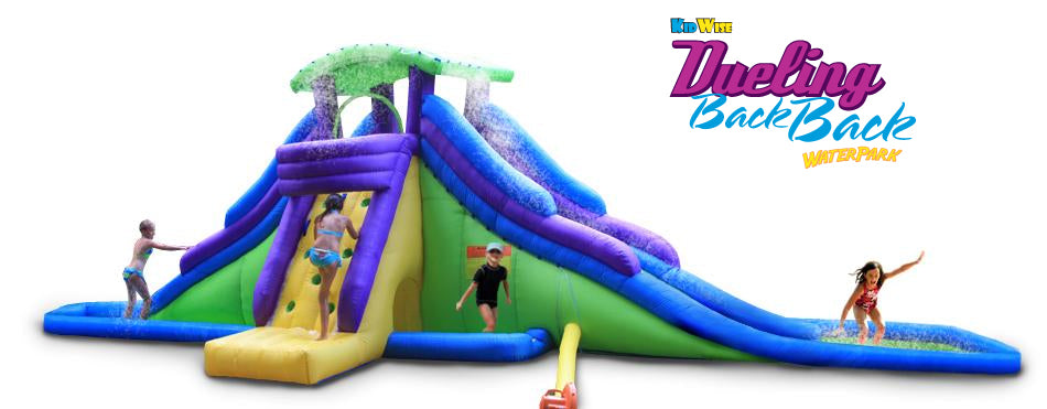 Dueling Water Park Slides