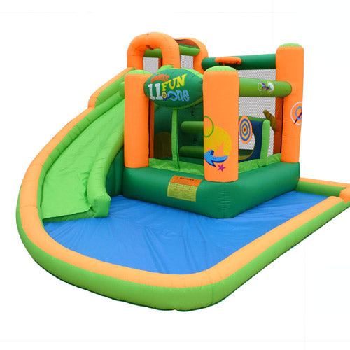 USED Endless Fun 11 in 1 Inflatable Bounce House and Water Slide free shipping - KidWise Outdoors