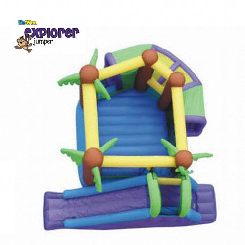 Inflatable Bounce House - Top View