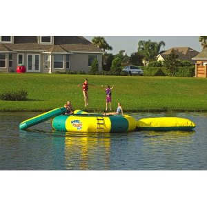 Water Trampoline Slide