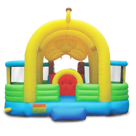 USED Lion's Den Bounce N' Slide - Inflatable Bounce House free shipping - KidWise Outdoors