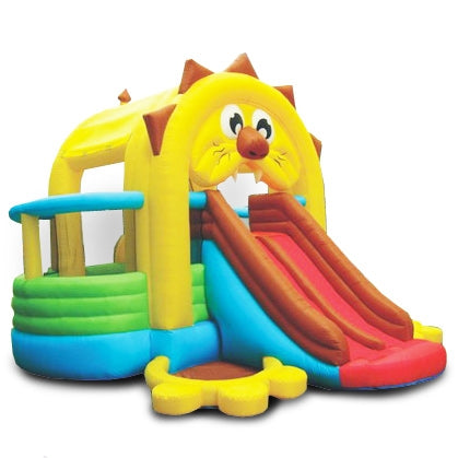 USED Lion's Den Bounce N' Slide - Inflatable Bounce House free shipping - KidWise Outdoors