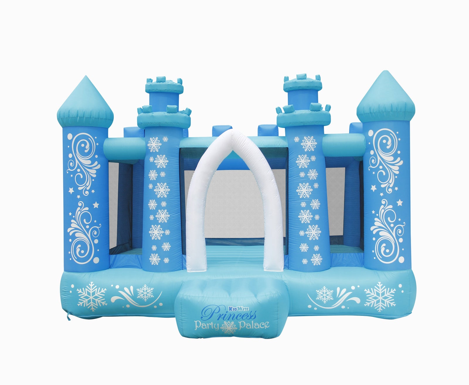 USED KidWise Princess Party Palace Bouncer - Inflatable Bounce House free shipping - KidWise Outdoors