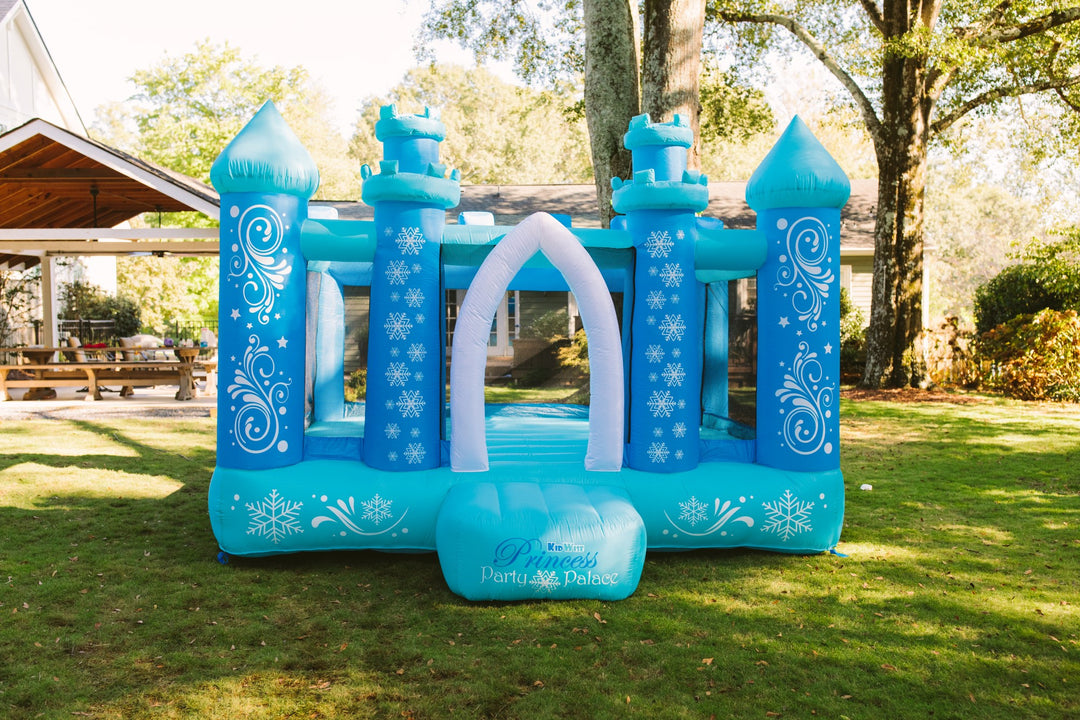 KidWise Princess Party Palace Bouncer - Inflatable Bounce House free shipping - KidWise Outdoors