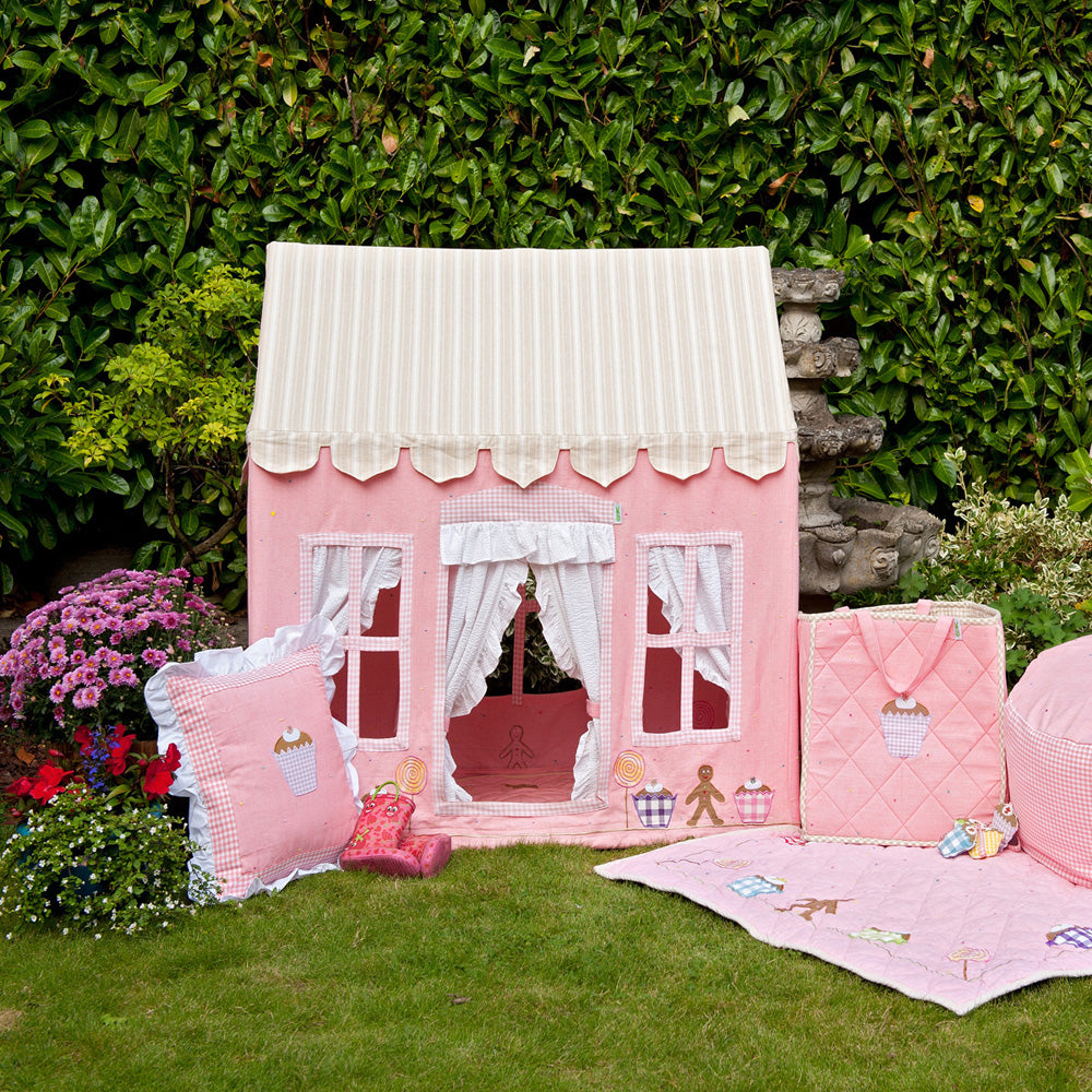 Win Green Playhouse - Gingerbread House Themed free shipping - KidWise Outdoors