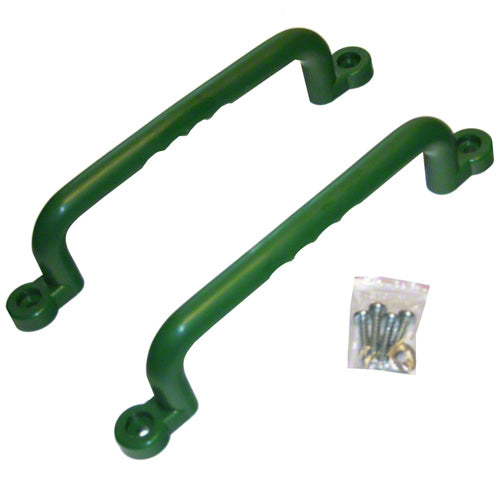 KidWise 12 Inch Swing Set Hand Grips (Set of 2) Green free shipping - KidWise Outdoors