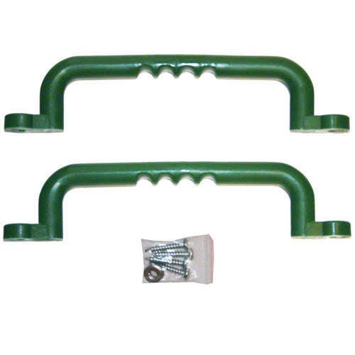 KidWise 12 Inch Swing Set Hand Grips (Set of 2) Green free shipping - KidWise Outdoors