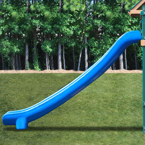 Scoop Slide for 7' Deck Height - Blue