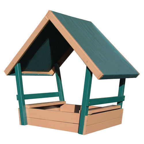 Congo Play Chalet Sandbox With Roof 