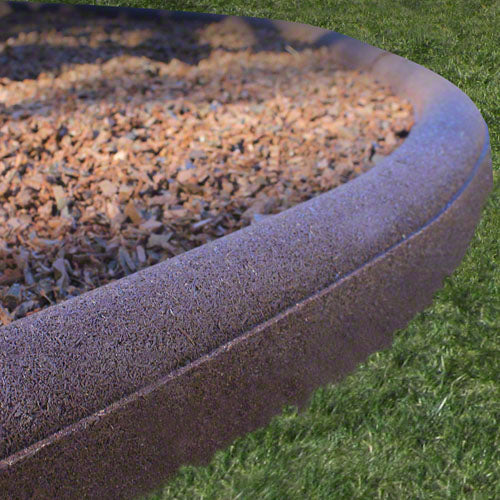Flexible 8ft Rubber Residential Mulch Borders