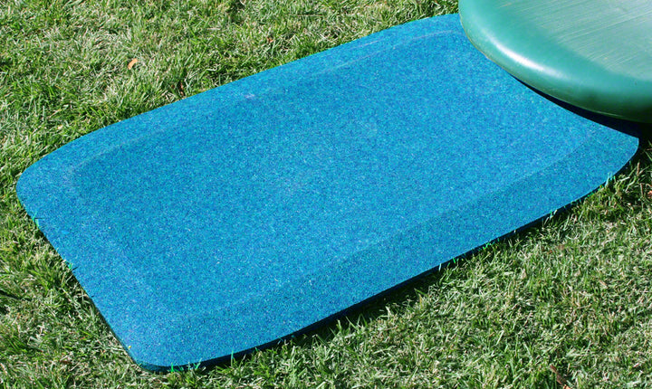 Blue Fanny Pad Wear Mat used for Slide Landing Mat